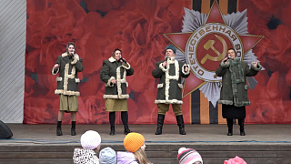 День Победы в парке в Пушкино