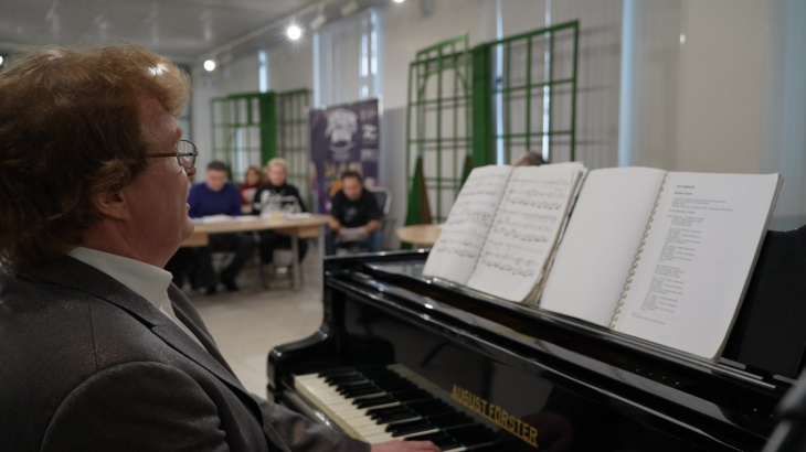 Пушкинский музыкально-драматический театр готовится ещё к одной премьере – «Любовь и голуби»