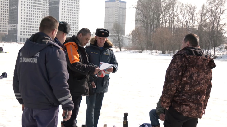 В Пушкино на реке Серебрянке прошёл профилактический рейд