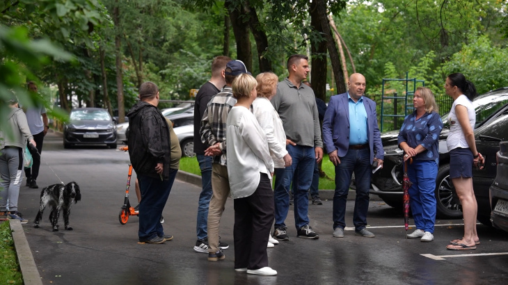 На Московском проспекте, 53 в Пушкино завершилось комплексное благоустройство дворовой территории