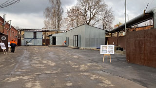 Максим Красноцветов посетил базу Пушкинского городского хозяйства