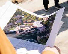 В Ивантеевке продолжается строительство пристройки к Образовательному центру №2