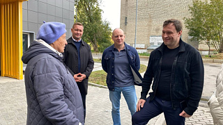 С рабочим визитом Пушкинский посетил депутат Госдумы Сергей Пахомов