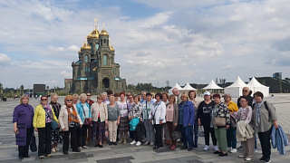 Красноармейский архивный отдел принял участие совместно с ветеранами тыла г. Красноармейска в выездной экскурсии в музейный комплекс парка «Патриот» в Кубинке 01 июня 2022 года.