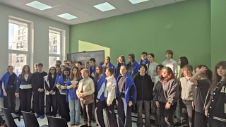 Школьники встретились с жительницей блокадного Ленинграда Ириной Ширяевой