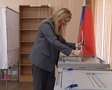 Ольга Алексеева проголосовала в Царево 