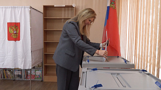 Ольга Алексеева проголосовала в Царево 