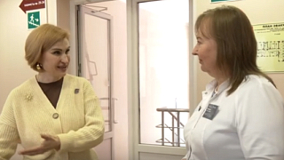 Инна Орлова встретилась с коллективом поликлиники №4 в Клязьме