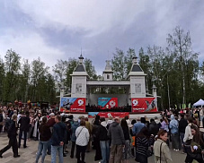 В Пушкинском 9 Мая прошло сразу несколько десятков памятных и праздничных мероприятий