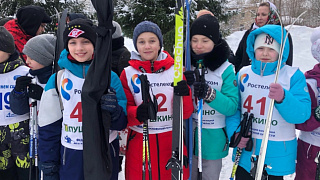 Дети и взрослые приняли участие в лыжной гонке «Ельдигинская лыжня»