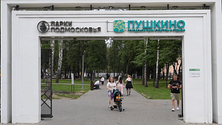 Максим Красноцветов проверил содержание Центрального парка культуры и отдыха в Пушкино