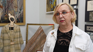 В Пушкинском доме художника проходит выставка Татьяны Корниловой — художницы по тканям и члена Союза дизайнеров России 