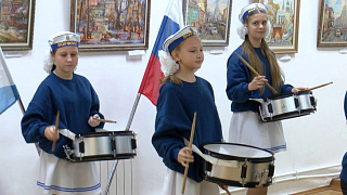 В Ивантеевке 15 воспитанников клуба юных моряков имени адмирала Жильцова принесли присягу