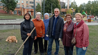 Архивисты Красноармейского отдела Архивного управления Администрации Городского округа Пушкинский приняли участие в акции «Наш лес. Посади свое дерево».