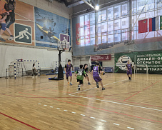 Школьная лига по стритболу продолжается. Игры проходят в ДС «Пушкино»