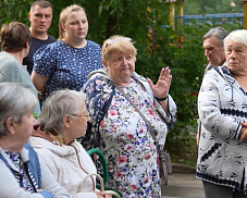 В Пушкино прошла очередная встреча с жителями — на этот раз на улице Льва Толстого, 20А