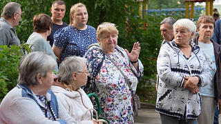 В Пушкино прошла очередная встреча с жителями — на этот раз на улице Льва Толстого, 20А