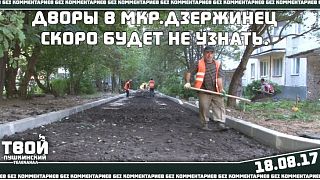 Дворы в мкр. Дзержинец