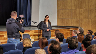 Елена Панькив встретилась с коллективами театров округа Пушкинский 