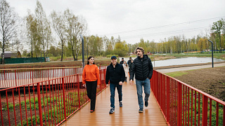Ивантеевский городской парк культуры и отдыха продолжает преображаться