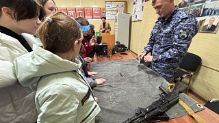 В Пушкинском отделе вневедомственной охраны Росгвардии прошёл День открытых дверей