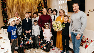 Максим Красноцветов встретился с семьями участников СВО 