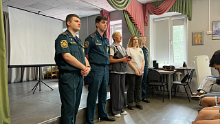 Трудовые бригады Красноармейска встретились с представителями МЧС