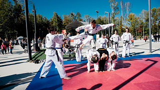 День города в Ивантеевке. Праздничная программа в парке