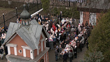 На территории Смоленского храма в Ивантеевке перед Пасхой организовали благотворительную ярмарку