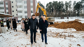 Три корпуса ЖК «Пушкарь» построены, сейчас главная задача - провести инженерные коммуникации