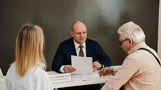 В микрорайоне Новое Пушкино провели «выездную Администрацию»