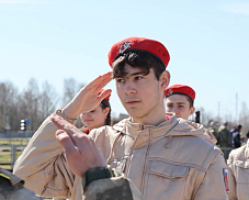 В округе Пушкинский состоялась военно‑патриотическая игра «Зарница»