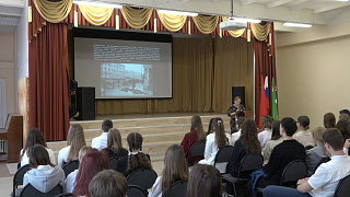 В Образовательном комплексе №3 прошла встреча, посвящённая освобождению Ленинграда